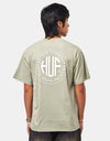 HUF Regional T-Shirt - Desert Green/White