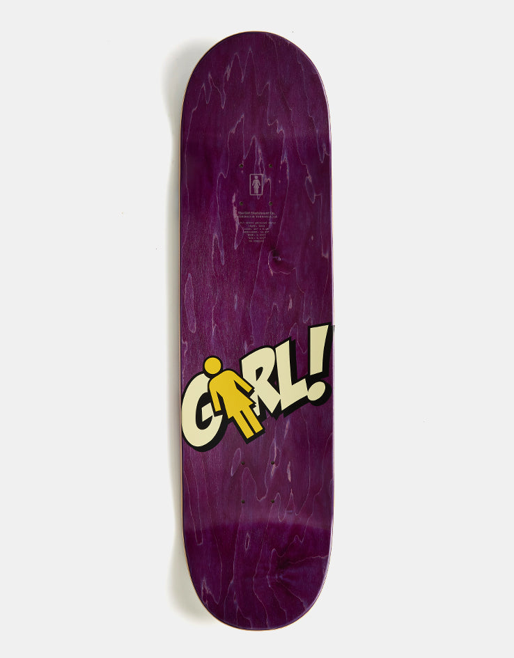 Girl Bannerot Blammo G033 Skateboard Deck - 8.5"
