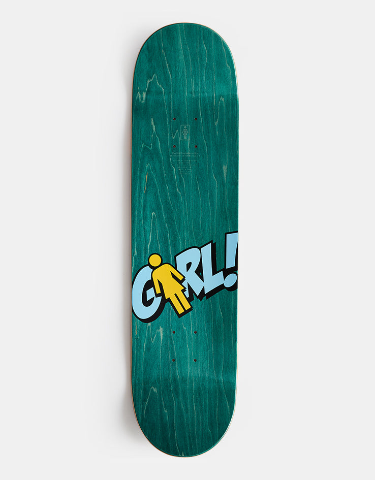 Girl Davis Blammo G052 Skateboard Deck - 8.25"
