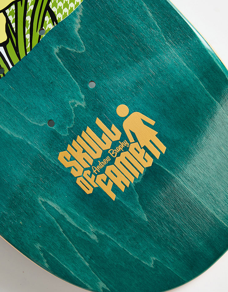 Girl Brophy Skull of Fame G053 Skateboard Deck - 8.5"