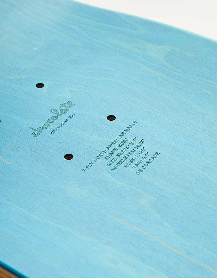 Chocolate Aikens OG Script 'LOVESEAT+' G060 Skateboard Deck - 9"