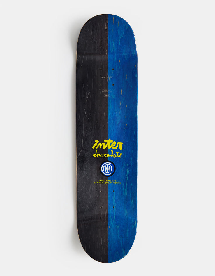 Chocolate Fernandez Inter Milan G052 Skateboard Deck - 8.25"