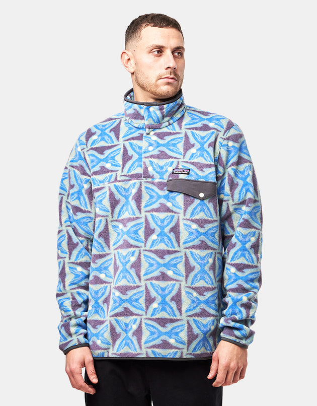 Patagonia LW Synch Snap-T Pullover - Deep Freeze: Forge Grey