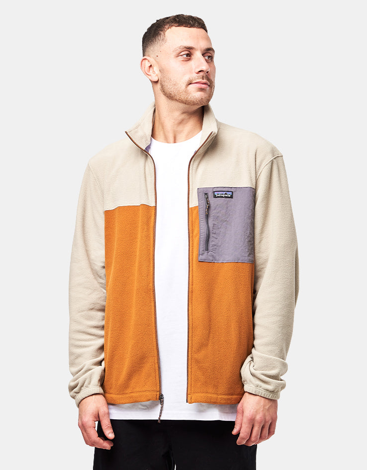 Patagonia Micro D Patch Pocket Jacket - Cinnamon Brown