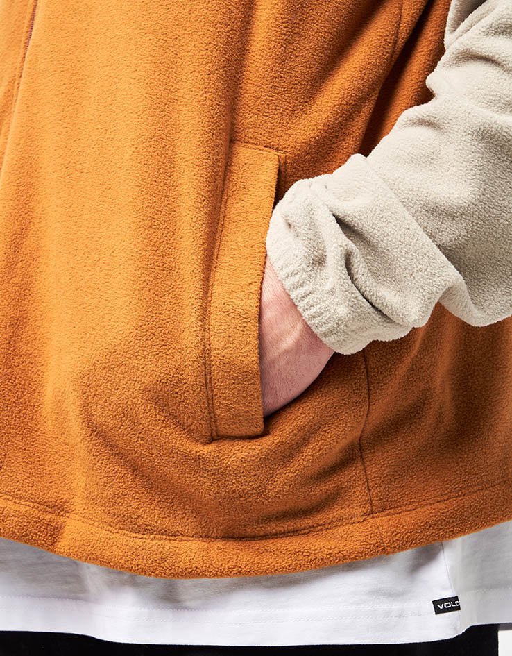 Patagonia Micro D Patch Pocket Jacket - Cinnamon Brown