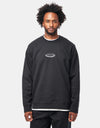 Patagonia '95 Oval Logo Uprisal Crew Sweatshirt - Black