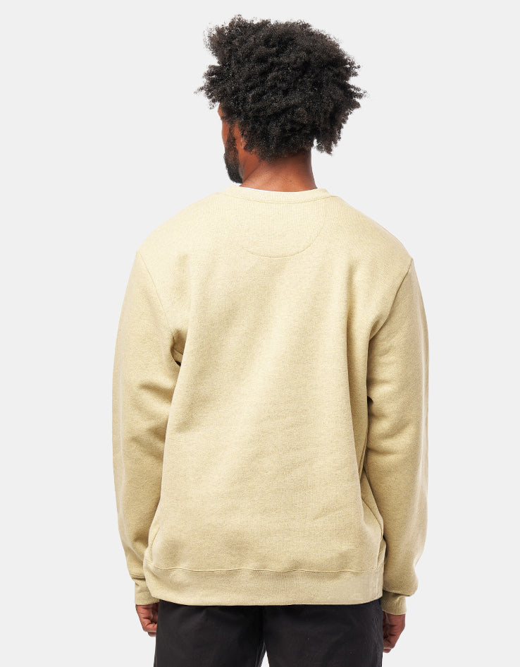 Patagonia '95 Oval Logo Uprisal Crew Sweatshirt - Lynx Tan