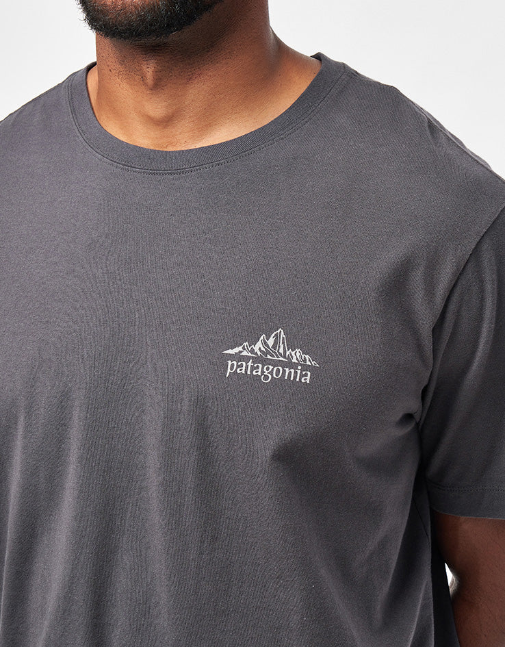 Patagonia Cloud Crag T-Shirt - Ink Black