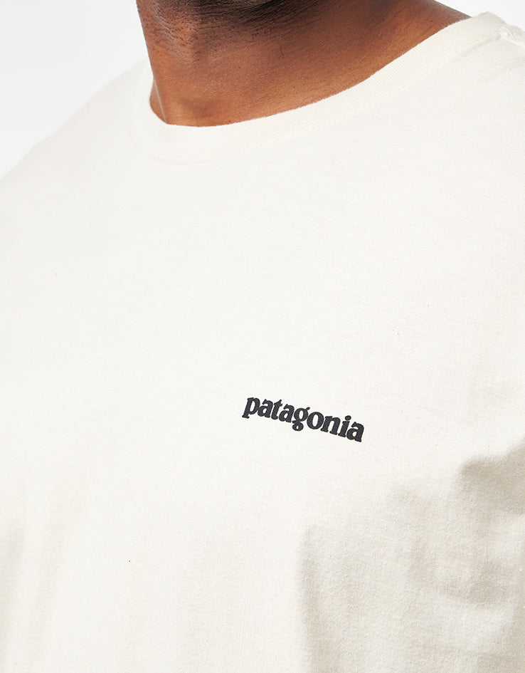 Patagonia P-6 Logo T-Shirt - Undyed Natural