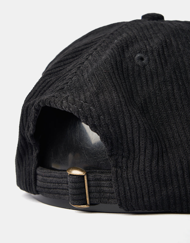 Route One Worldwide Chillers Unstructured Cord 6 Panel Cap - Black