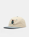 Route One Worldwide Chillers Unstructured Strapback Cap - Natural/Stone
