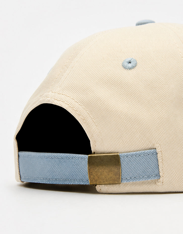 Route One Worldwide Chillers Unstructured Strapback Cap - Natural/Stone