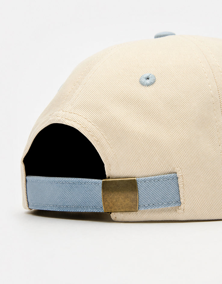 Route One Worldwide Chillers Unstructured Strapback Cap - Natural/Stone