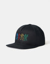Route One Groovin Snapback Cap - Black