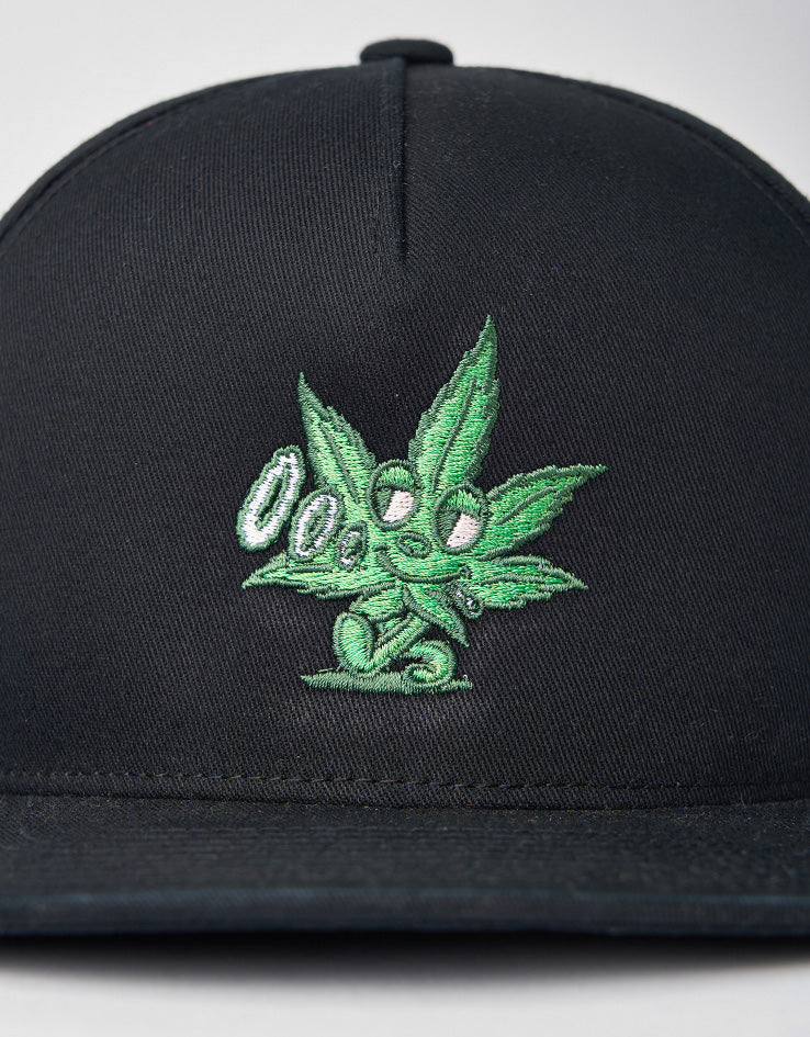 Route One Best Bud Snapback Cap - Black