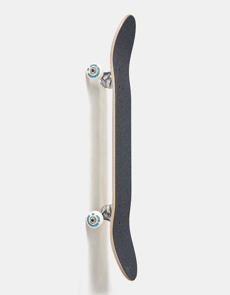 April OG Logo Golden White Complete Skateboard - 8"
