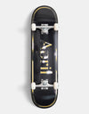 April OG Logo Golden Black Complete Skateboard - 8.25"