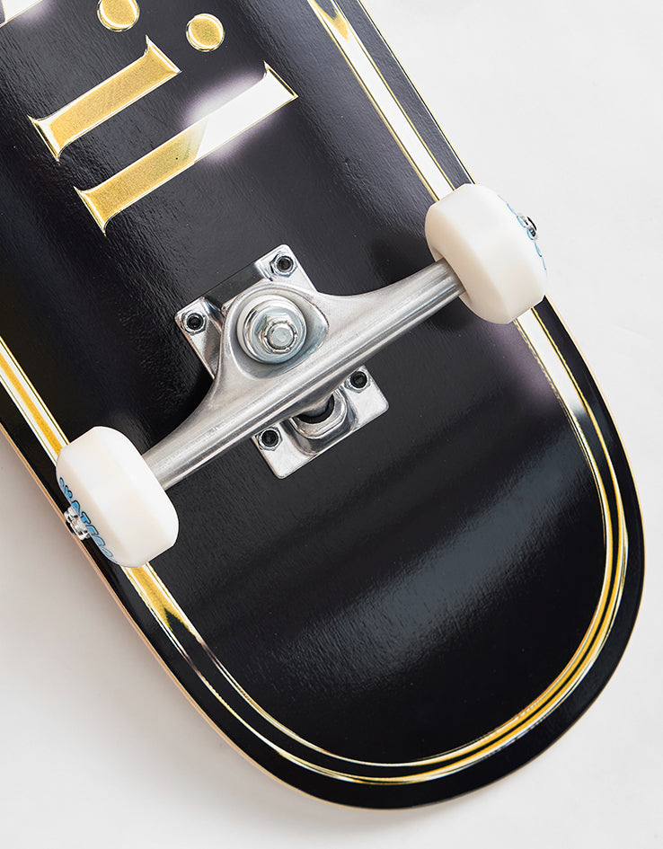April OG Logo Golden Black Complete Skateboard - 8.25"
