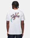 Route One Gecko Organic T-Shirt - White