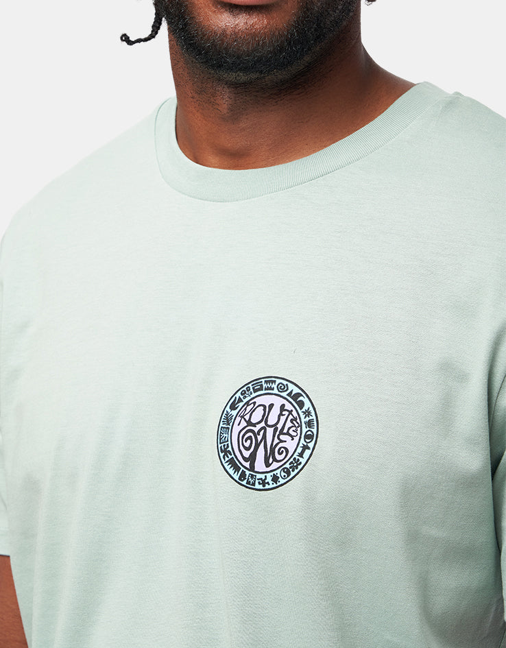 Route One Sundial Organic T-Shirt - Aloe