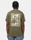 Route One Horseman Organic T-Shirt - Khaki