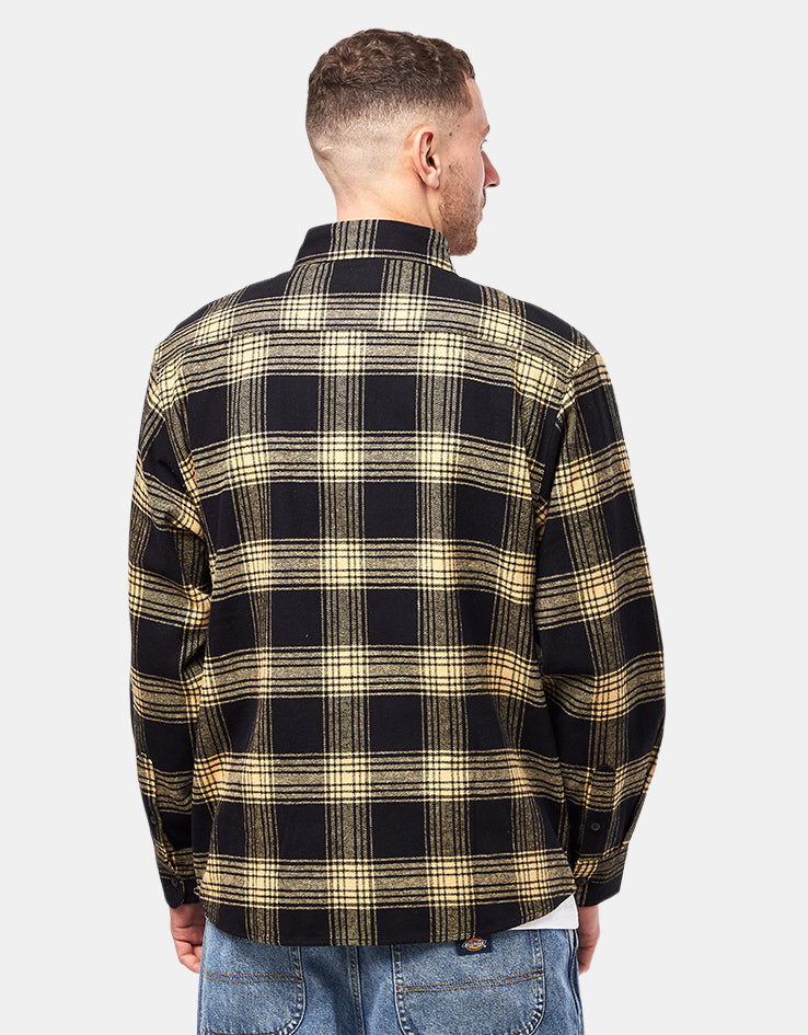 Volcom x Ozzy Wrong Plaid L/S Shirt - Mustard