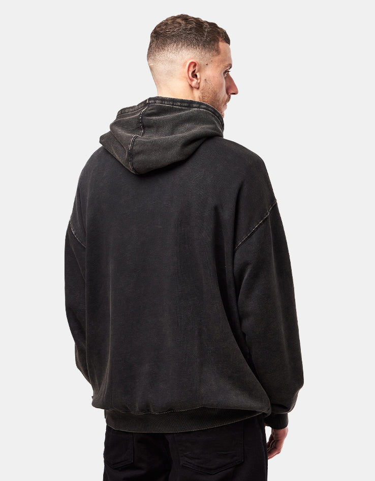 Volcom Wrong Angel Pullover Hoodie - Light Acid Black
