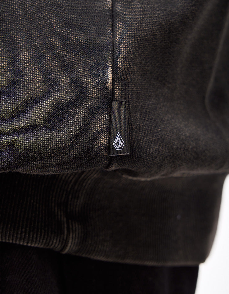 Volcom Wrong Angel Pullover Hoodie - Light Acid Black