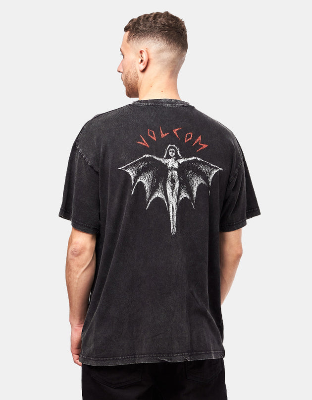 Volcom Wrong Angel T-Shirt - Light Acid Black