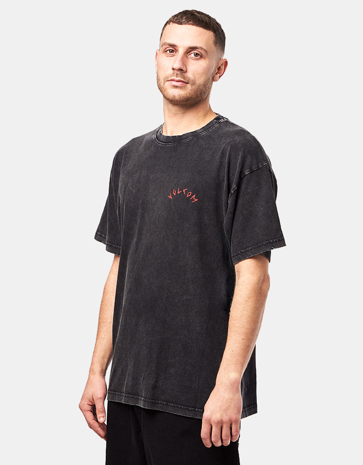 Volcom Wrong Angel T-Shirt - Light Acid Black