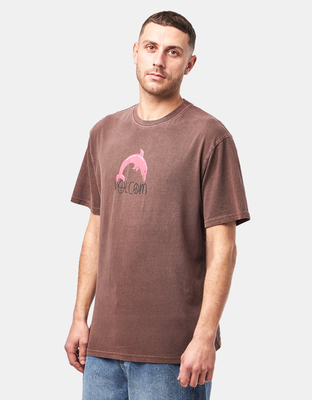 Volcom x Ozzy Wrong 3 T-Shirt - Raisin