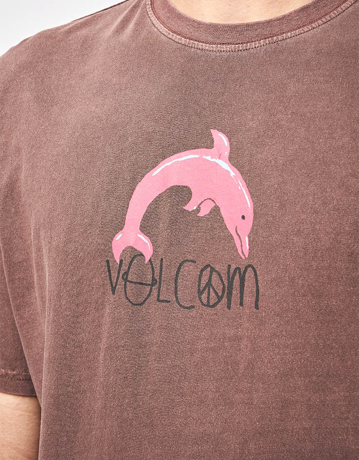 Volcom x Ozzy Wrong 3 T-Shirt - Raisin