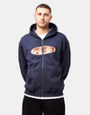 Volcom Clairvoyance Zip Hoodie - Marine