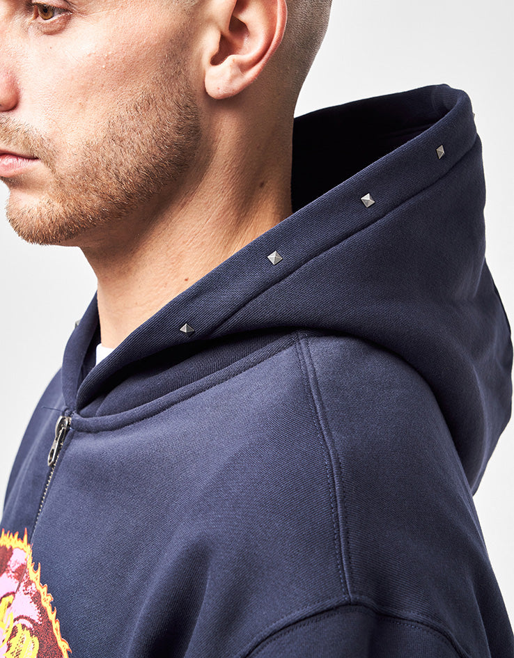 Volcom Clairvoyance Zip Hoodie - Marine