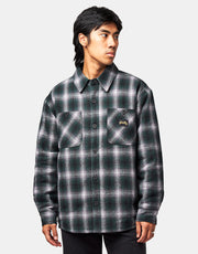 Stan Ray Quilted Plaid Overshirt - Green