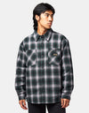 Stan Ray Quilted Plaid Overshirt - Green