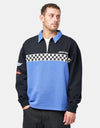 Santa Cruz Podium 1/4 Zip Crew - Black/Sapphire