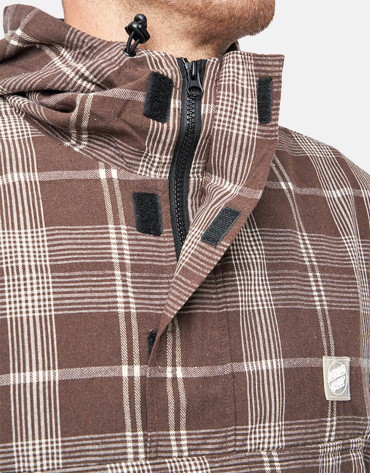 Santa Cruz Henri Jacket - Brown Check