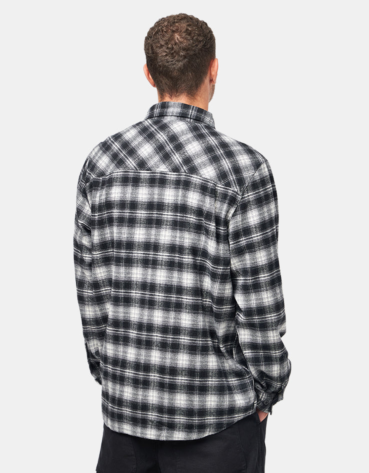 Santa Cruz Apex L/S Shirt - Grey Check
