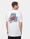 Santa Cruz Grabke Exploding Dot T-Shirt - White