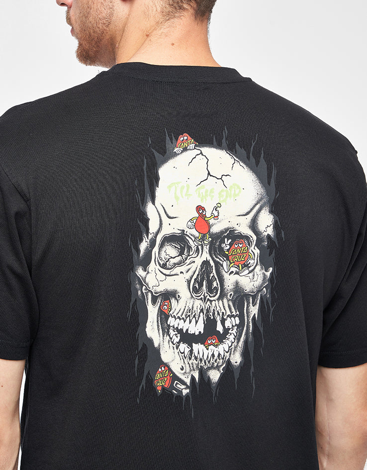 Santa Cruz Dot Dudes T-Shirt - Black