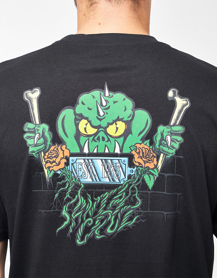 Santa Cruz Rankine Monster T-Shirt - Black