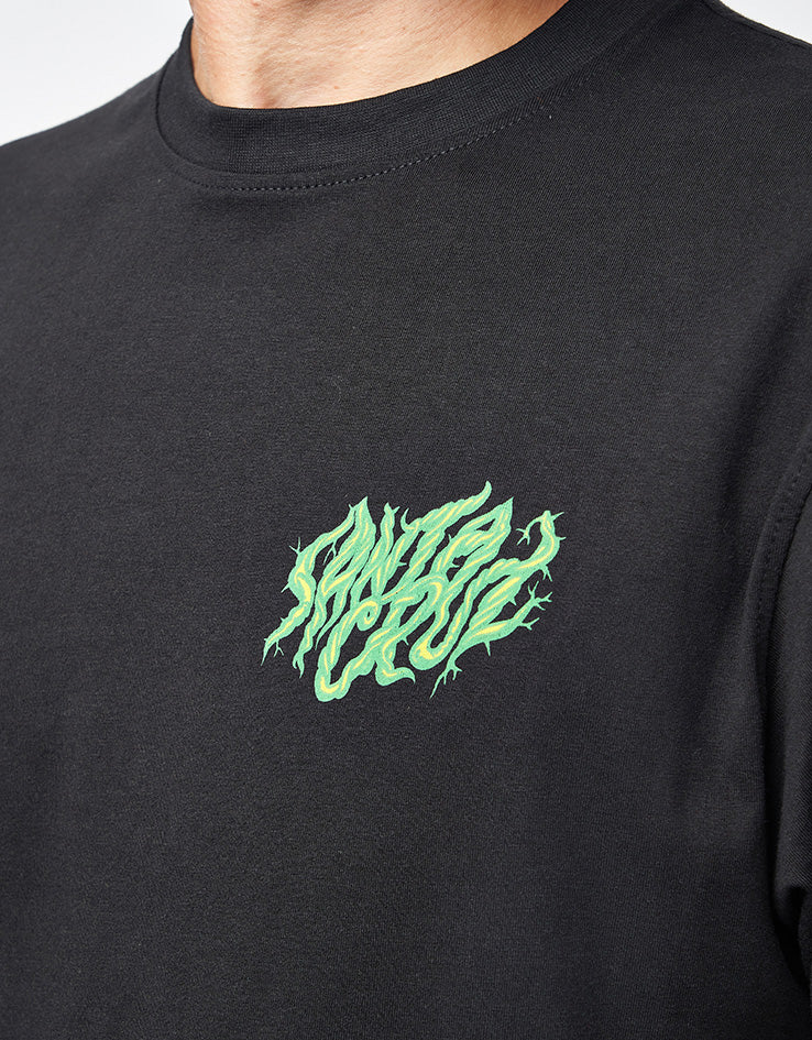 Santa Cruz Rankine Monster T-Shirt - Black