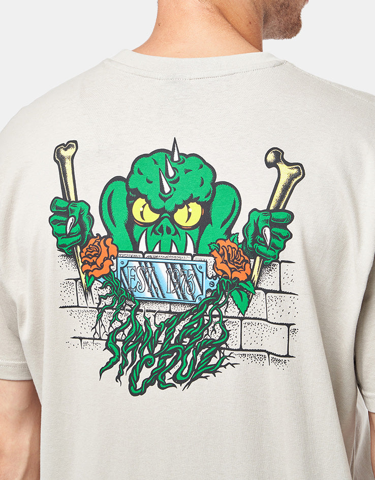 Santa Cruz Rankine Monster T-Shirt - Warm Grey