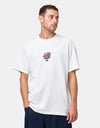 Santa Cruz Knibbs Cryptic World Centre T-Shirt - White