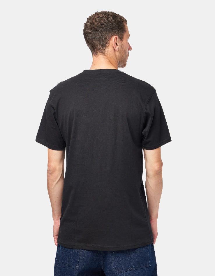 Santa Cruz Scourge Hand Front T-Shirt - Black