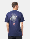 Santa Cruz Dressen Spider T-Shirt - Midnight Blue