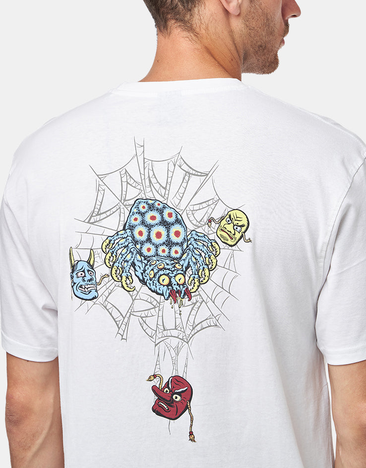 Santa Cruz Dressen Spider T-Shirt - White