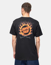 Santa Cruz Forging Dot T-Shirt - Black