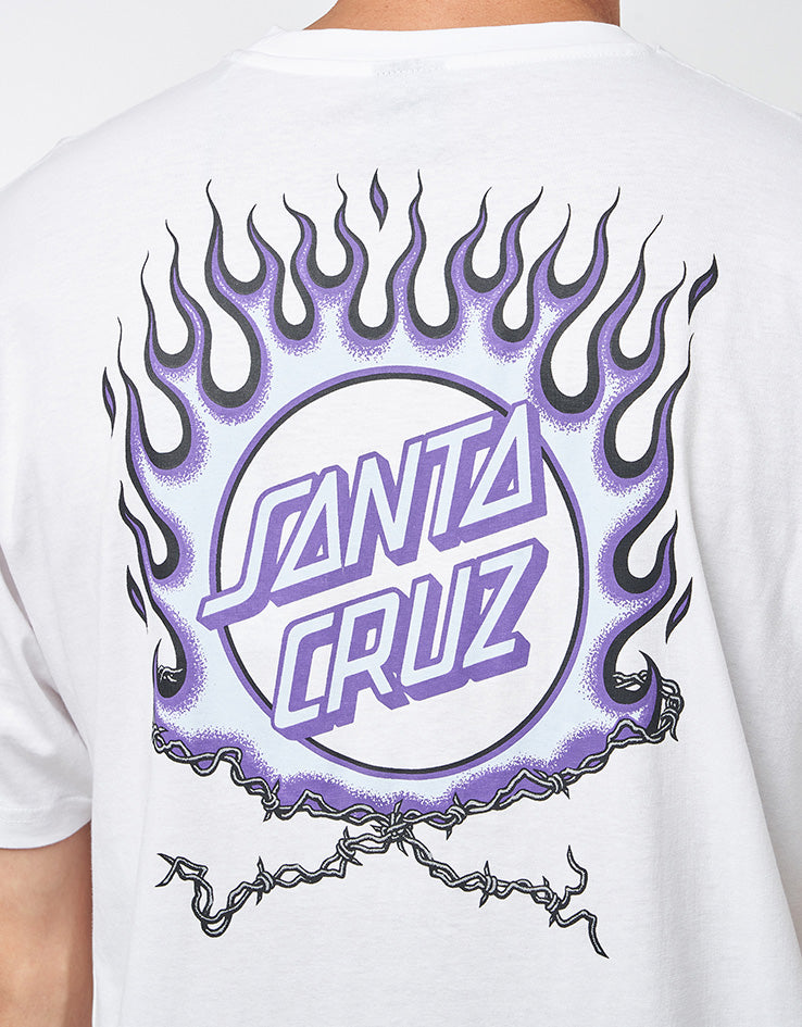 Santa Cruz Forging Dot T-Shirt - White